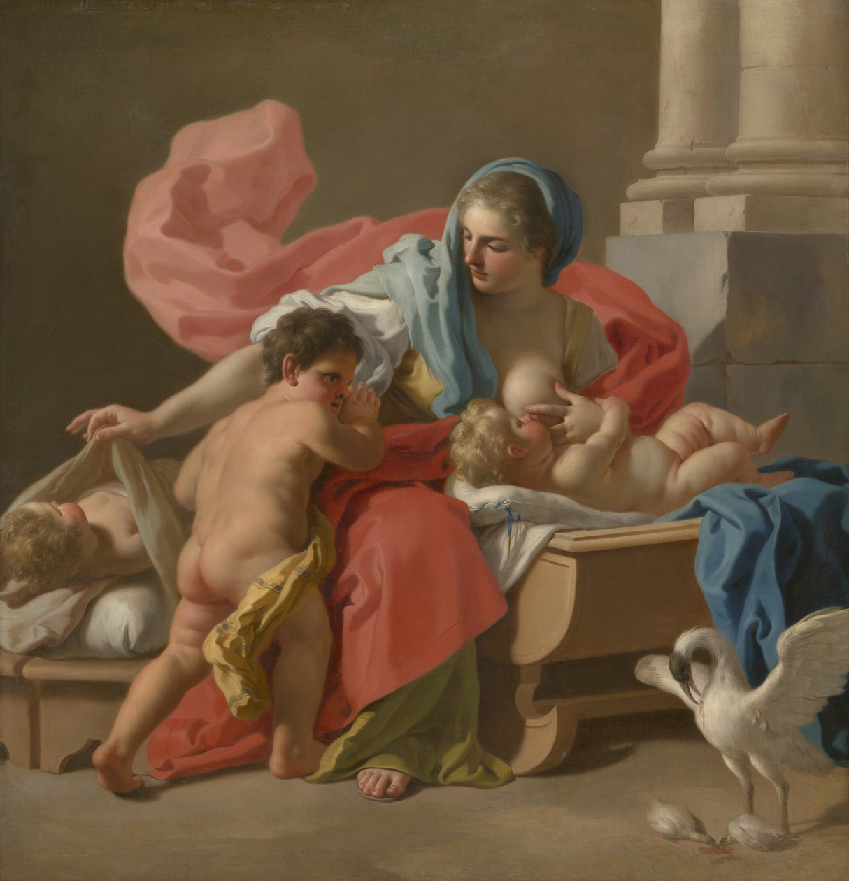 Välgörenhet, 1743-44 av Francesco de Mura