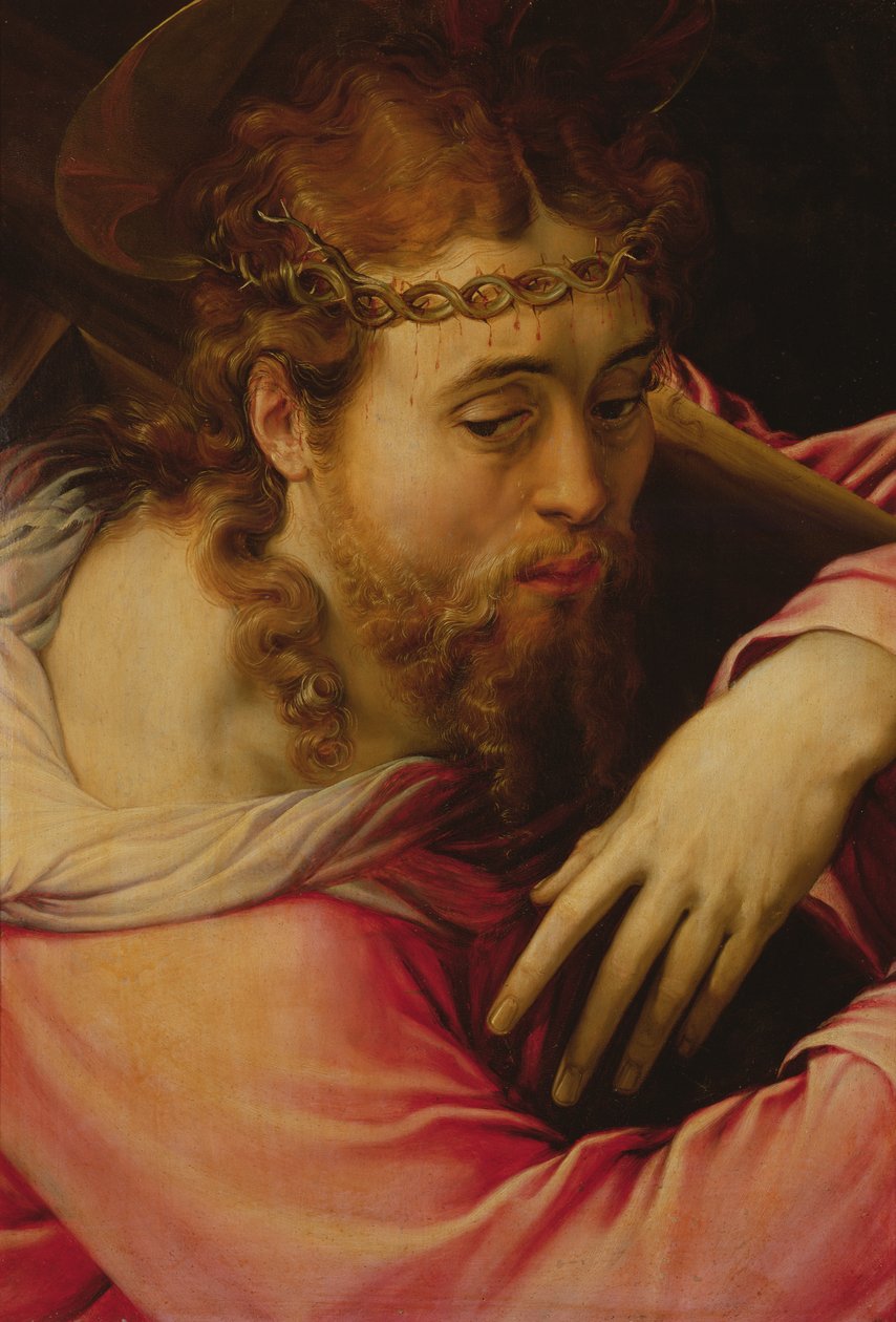 Kristus som bär korset av Francesco de Rossi Salviati Cecchino