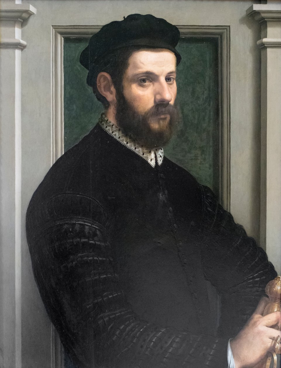 Porträtt av en gentleman av Francesco de Rossi Salviati Cecchino