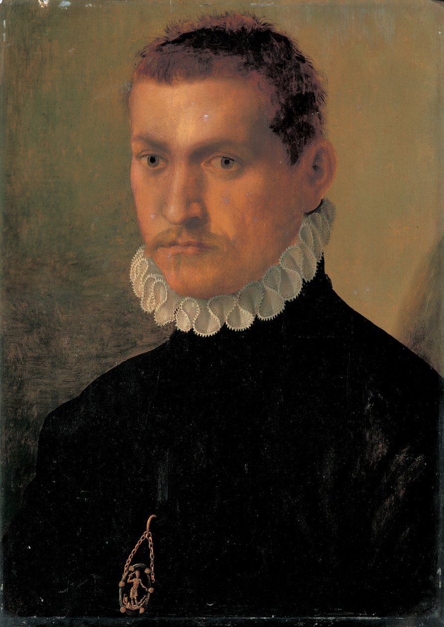 Porträtt av en riddare av Francesco de Rossi Salviati Cecchino