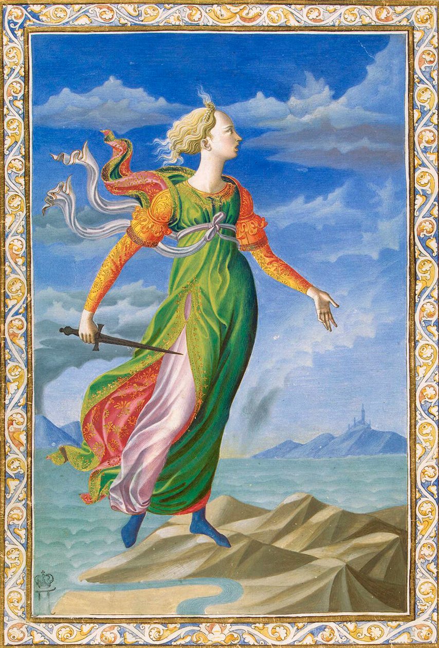 Allegori av Kartago, c1448. av Francesco di Stefano Pesellino