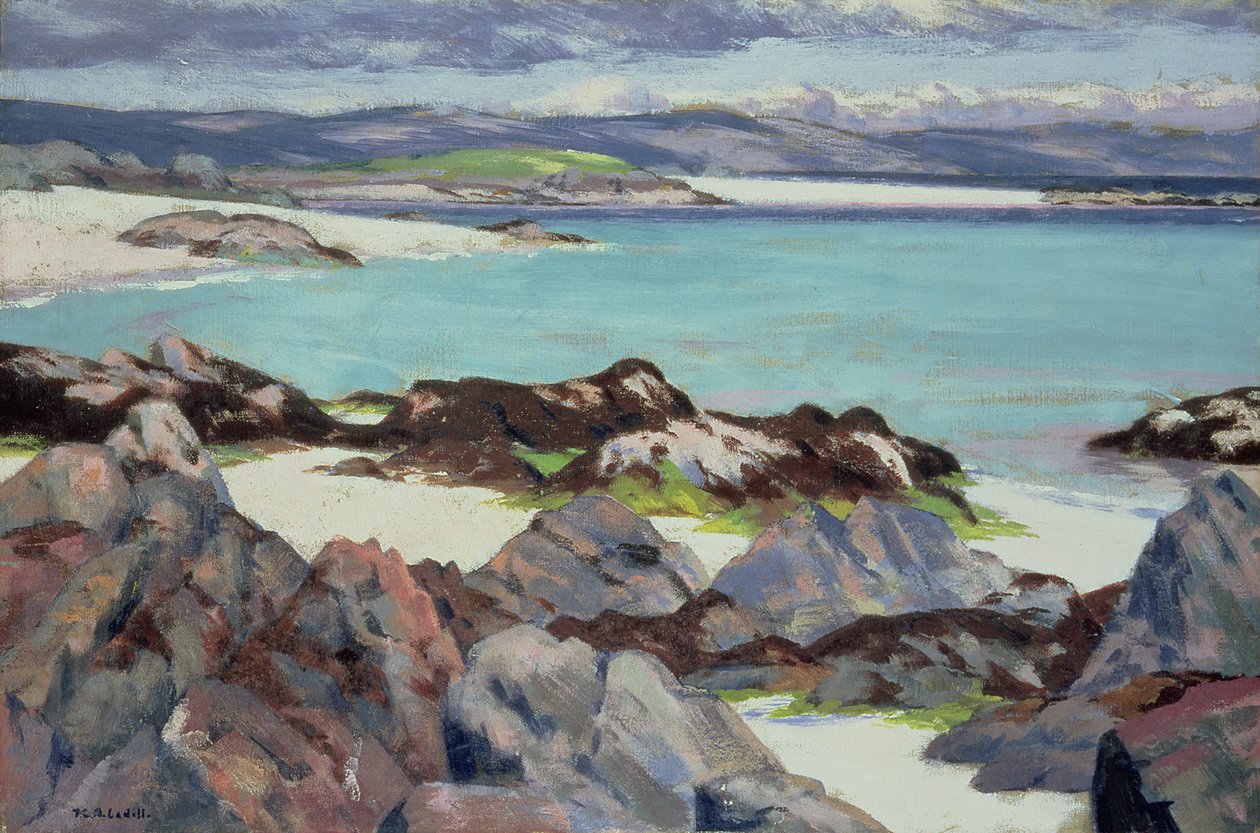 Iona, East Bay, 1928 av Francis Campbell Boileau Cadell
