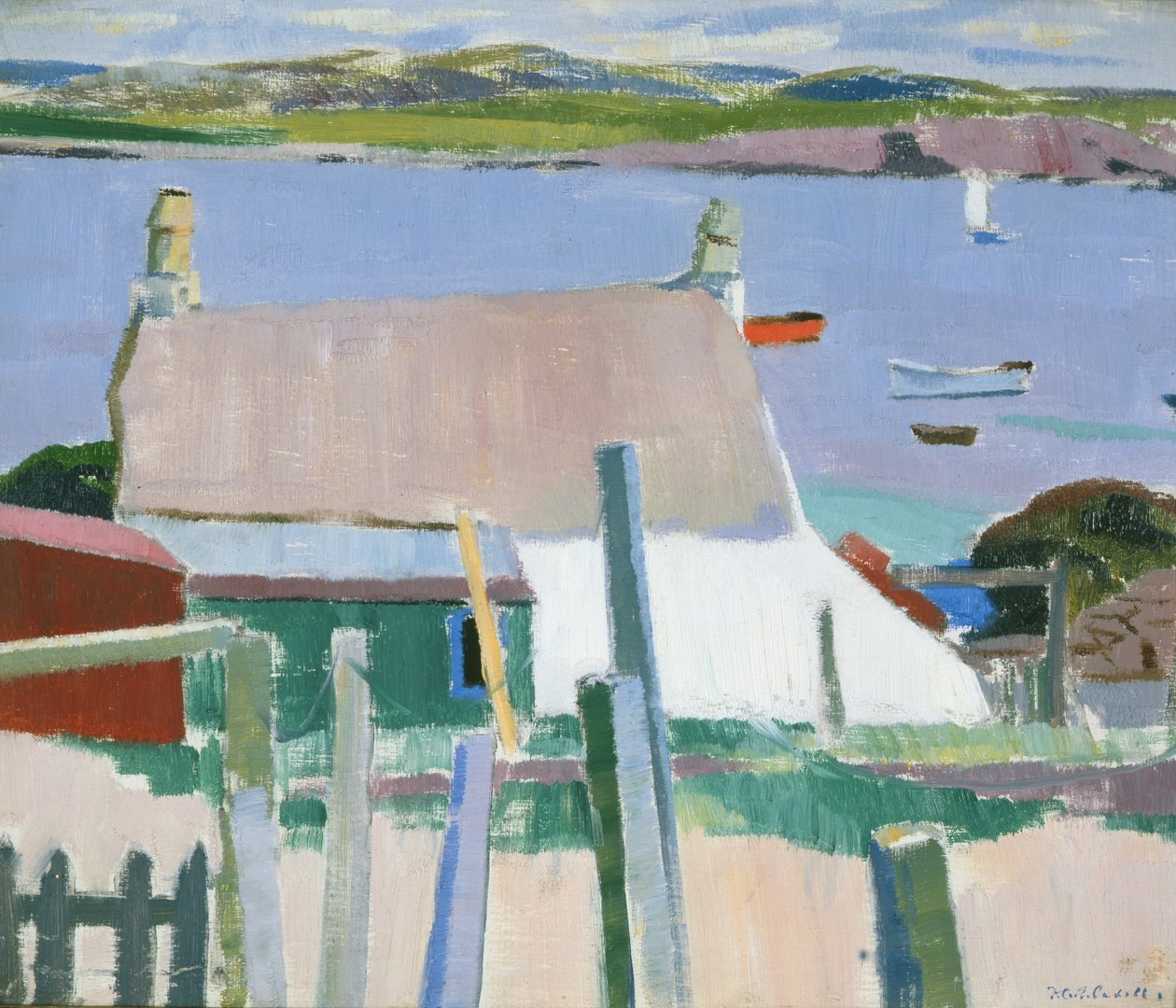 Iona, Mot Mull, c.1927 av Francis Campbell Boileau Cadell