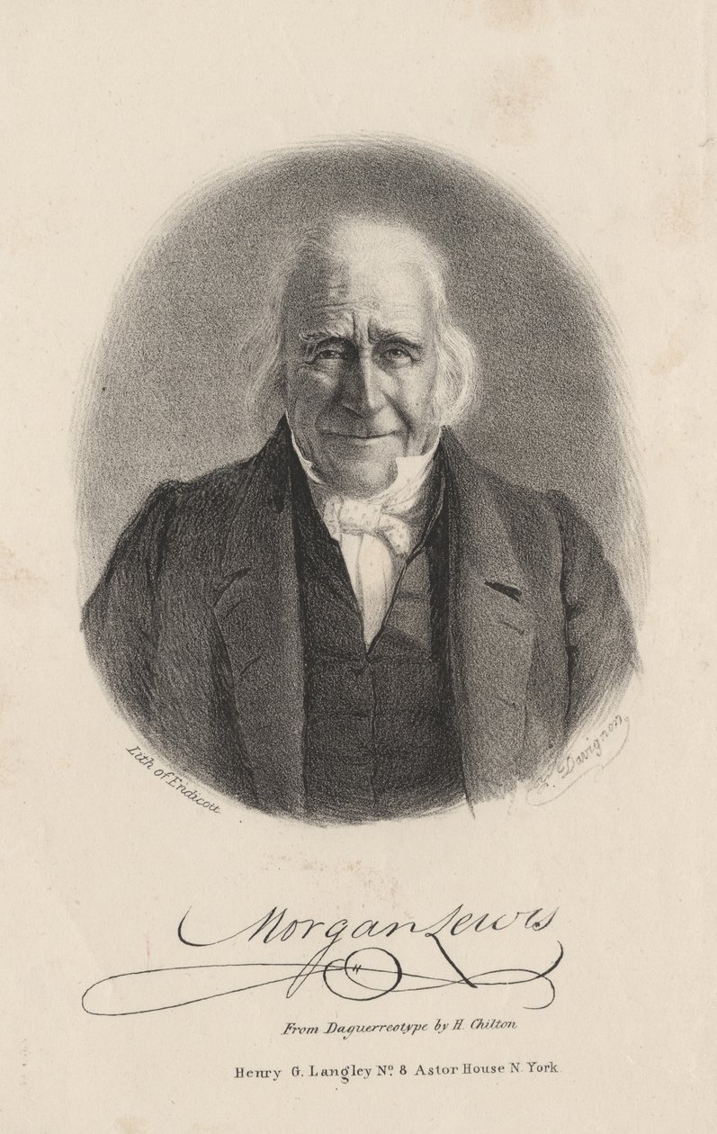 Morgan Lewis, lito av Endicott, 1844 av Francis D