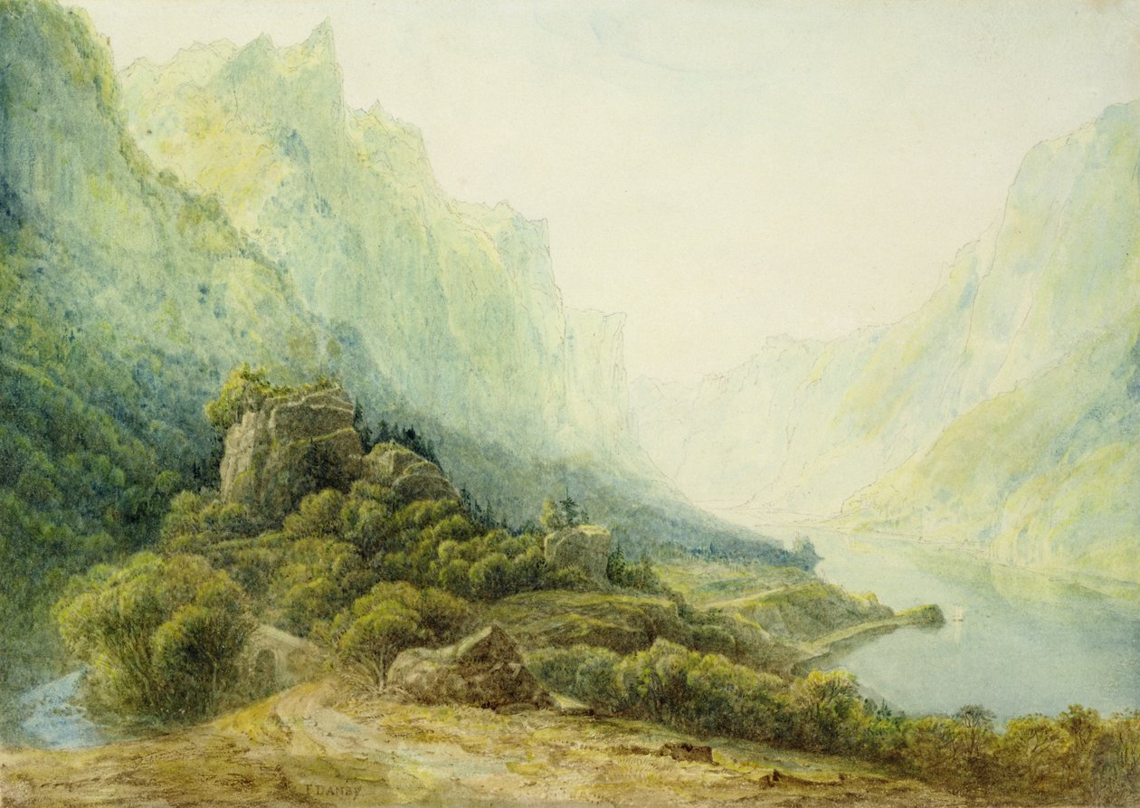 En norsk fjord av Francis Danby
