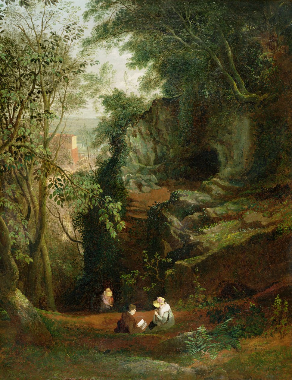 Landskap nära Clifton, ca 1822-23 av Francis Danby