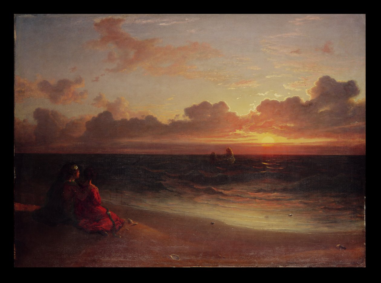 Solnedgång av Francis Danby