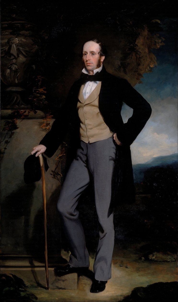 Porträtt av John Naylor av Francis Grant
