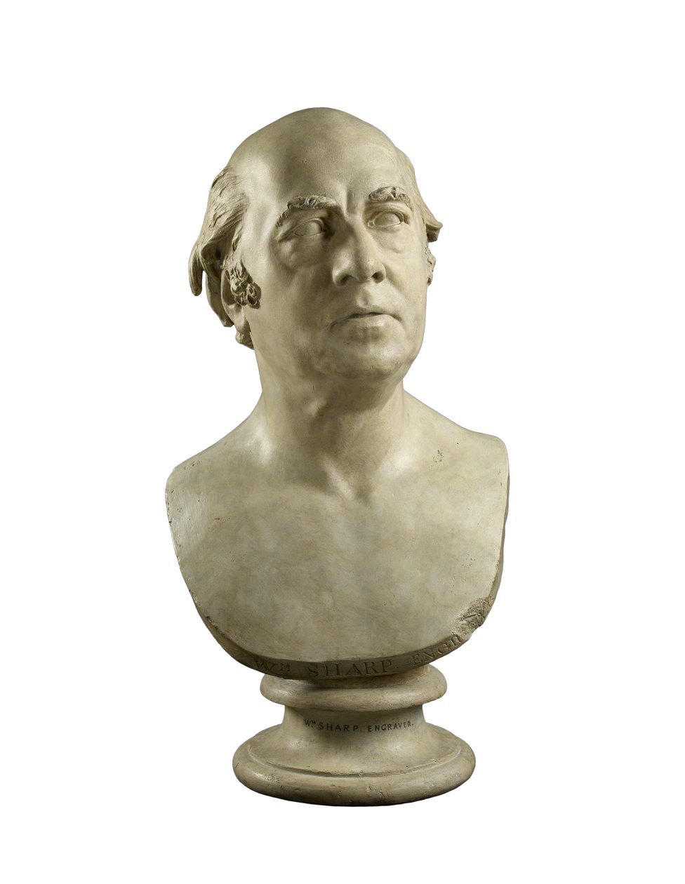 Byst av William Sharp, 1813 (gips) av Francis Legatt Chantrey