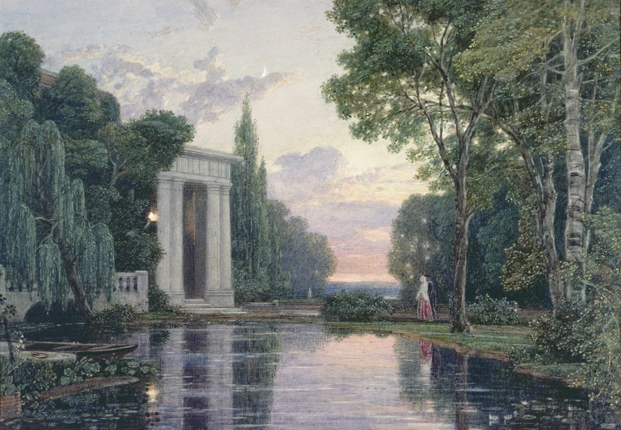 Skymningsvandringen av Francis Oliver Finch