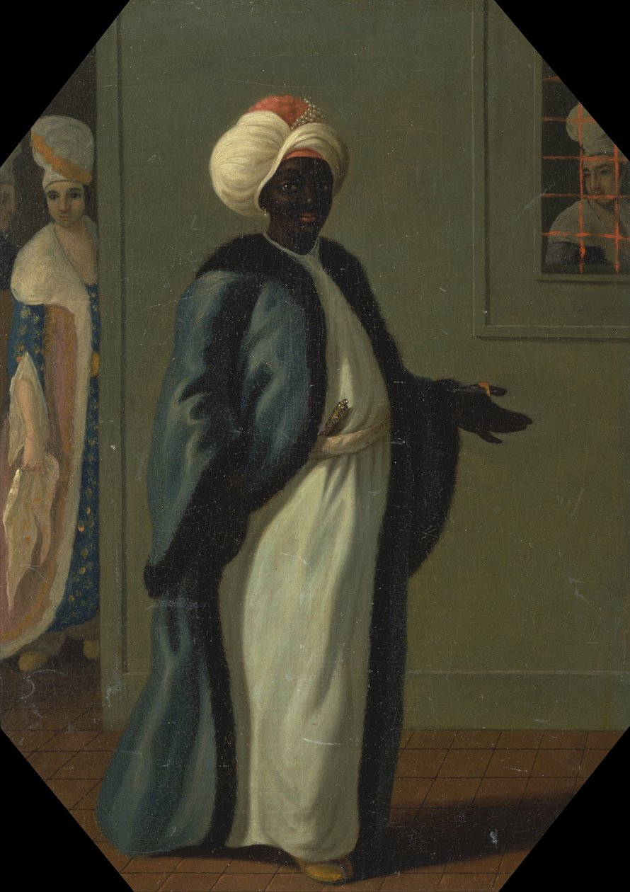 Kisler Aga, chef för Black Eunuchs och First Keeper av Serraglio av Francis Smith