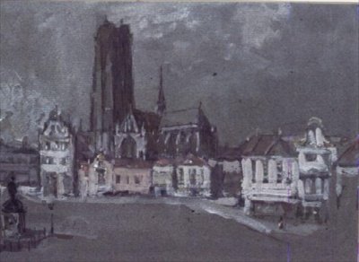 Maliner (wc på papper) av Francis Abel William Taylor Armstrong