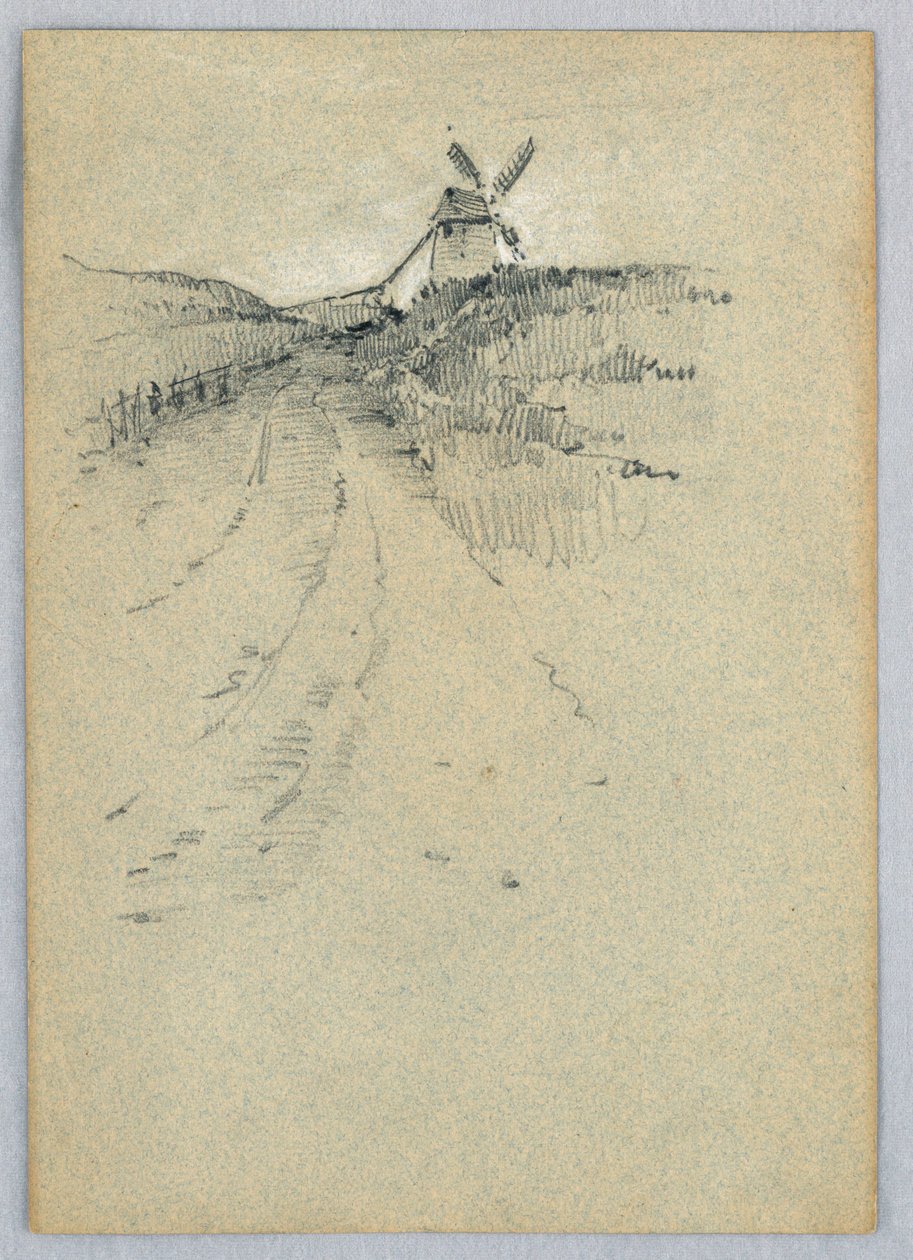 En väderkvarn av Francis Augustus Lathrop