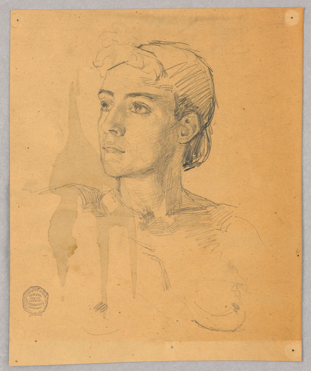 Byst av kvinnlig naken av Francis Augustus Lathrop