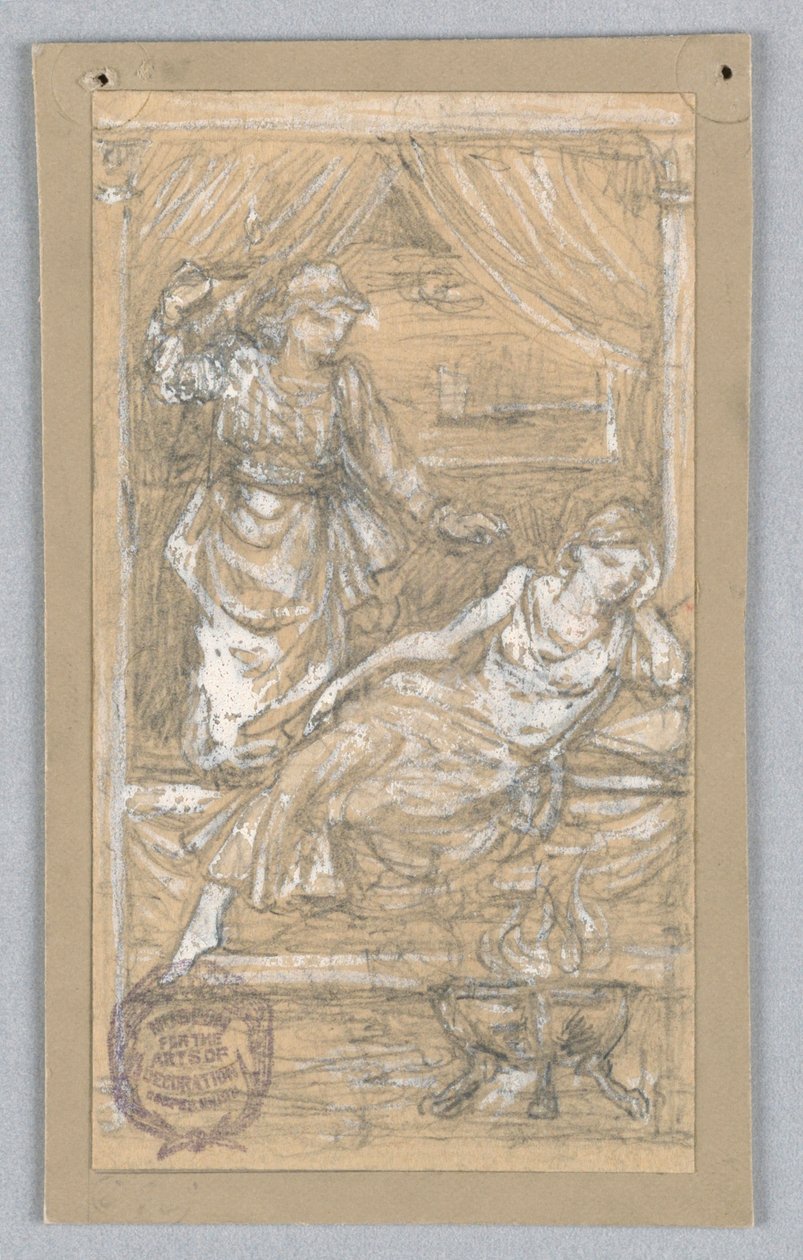 Klassisk scen av Francis Augustus Lathrop
