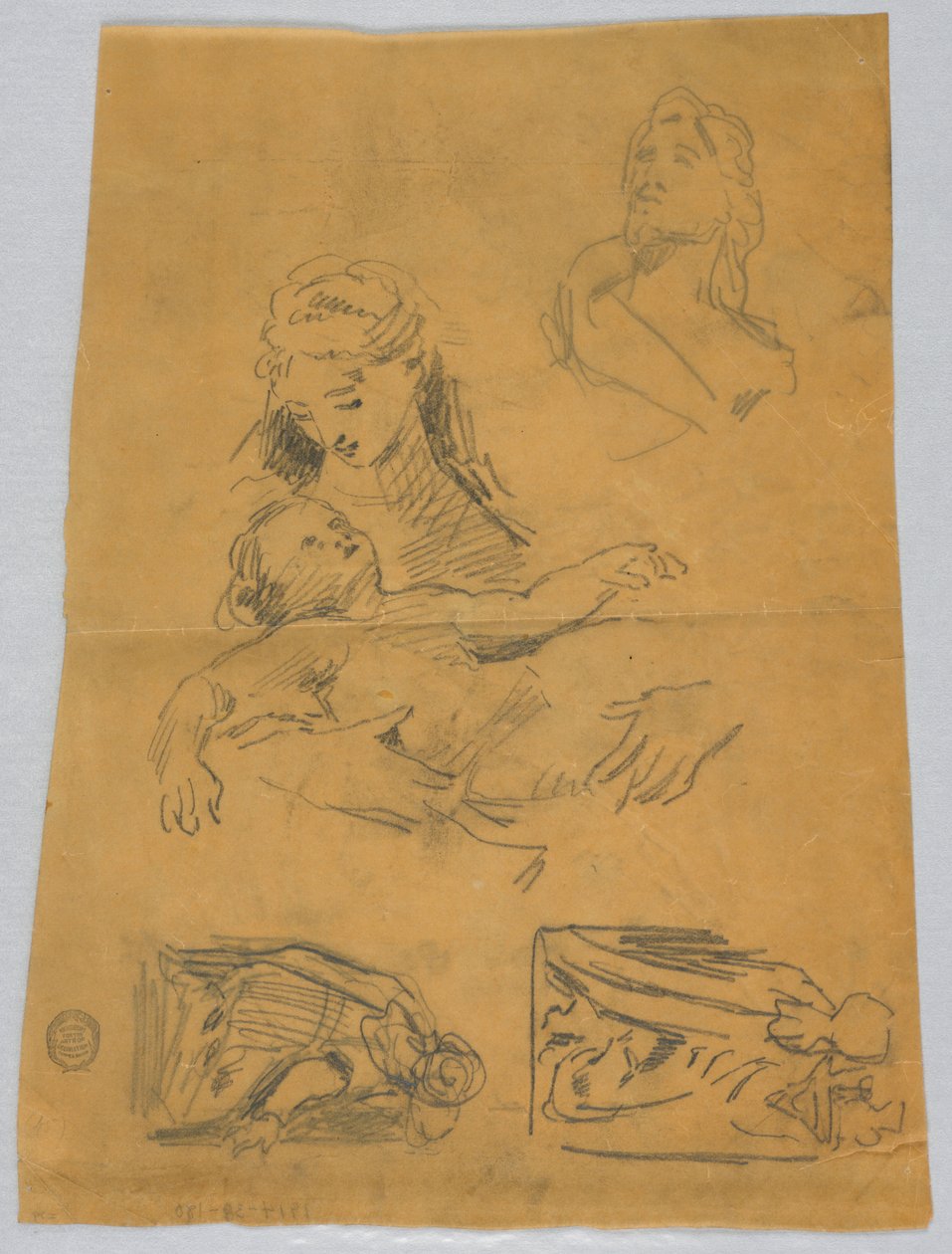 Skisser av Jungfrun och Magi av Francis Augustus Lathrop