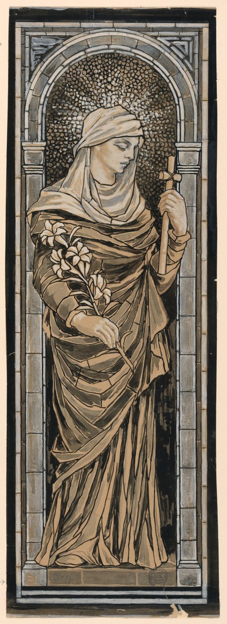 Studera för Goddard Memorial Window, i St. John