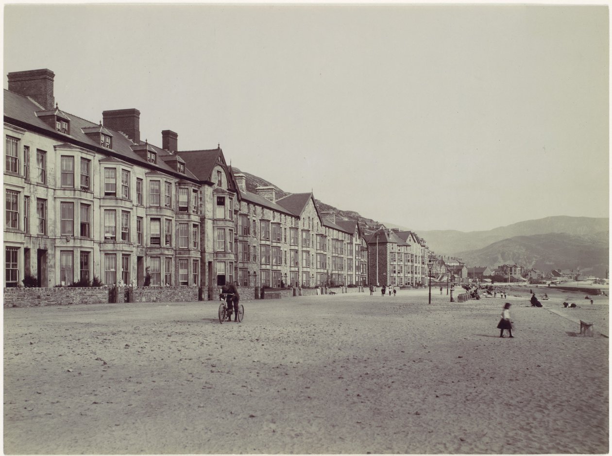 Barmouth. Marine Terrace och esplanad av Francis Bedford