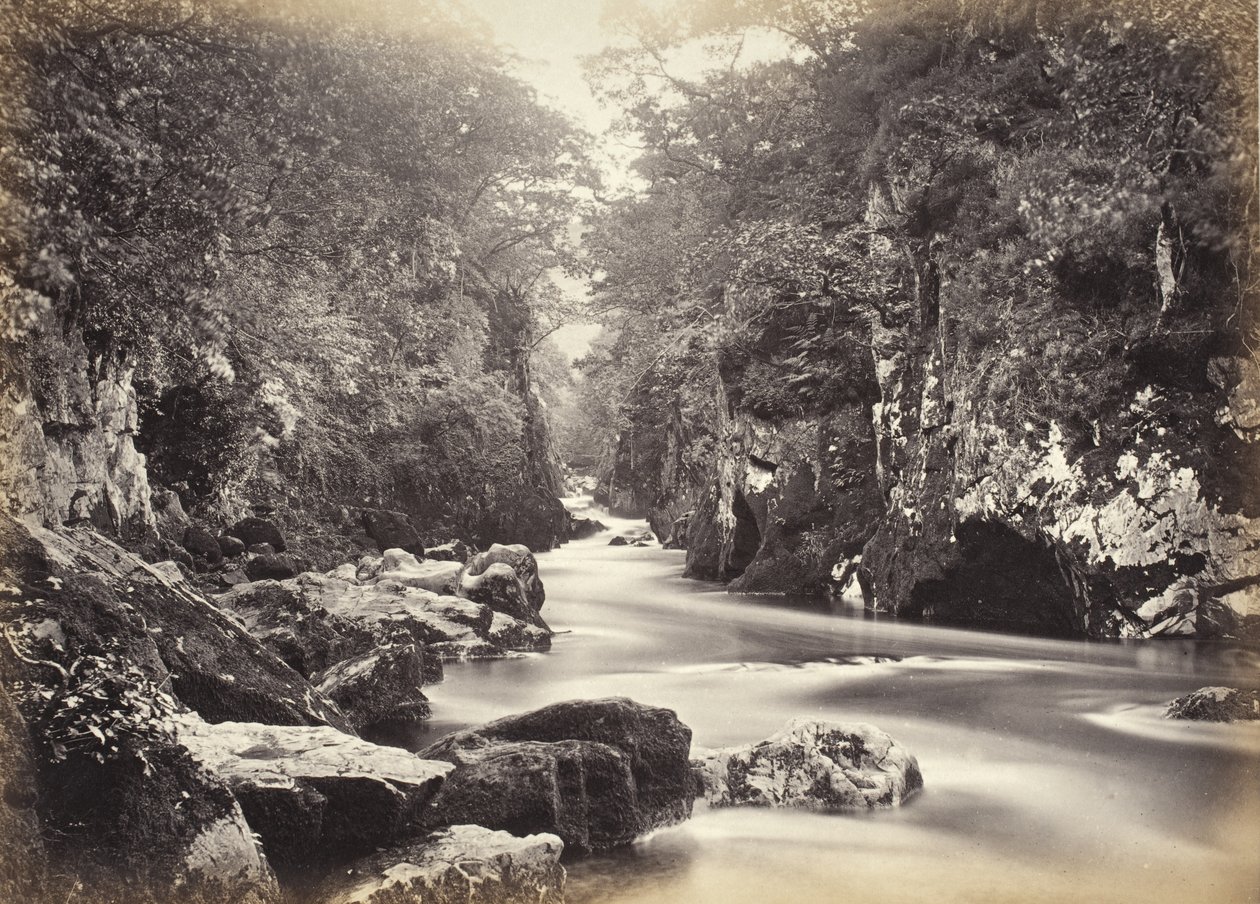 Bettws-y-Coed, den vackra dalen (698) av Francis Bedford