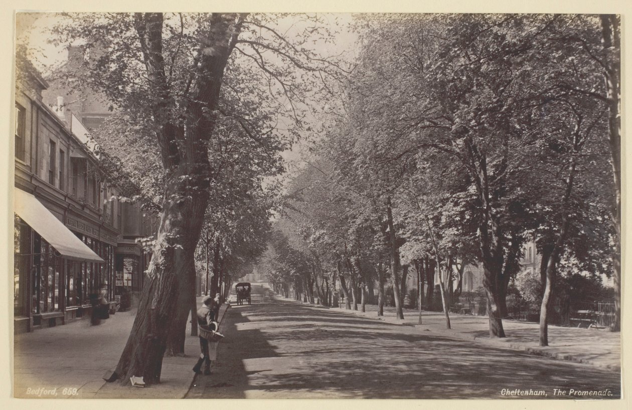 Cheltenham, strandpromenaden av Francis Bedford