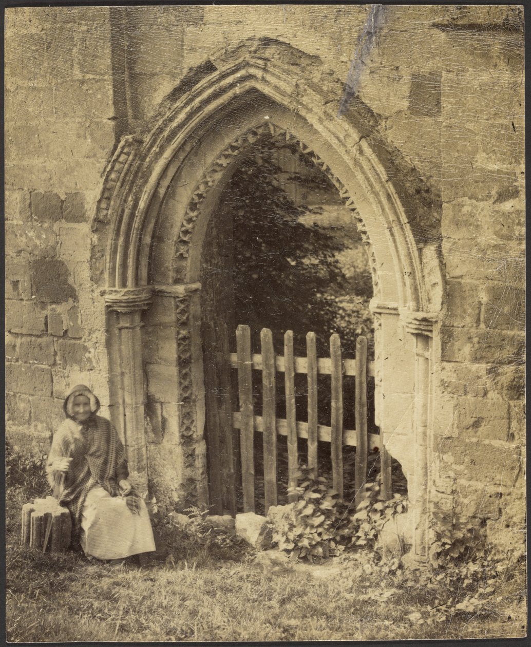 Dörr, Rivaulx Abbey av Francis Bedford
