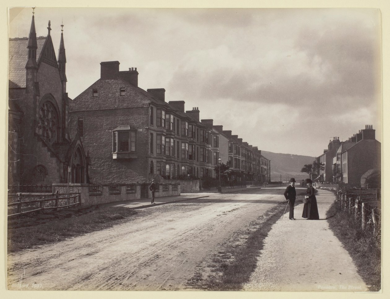 Pensarn, gatan av Francis Bedford