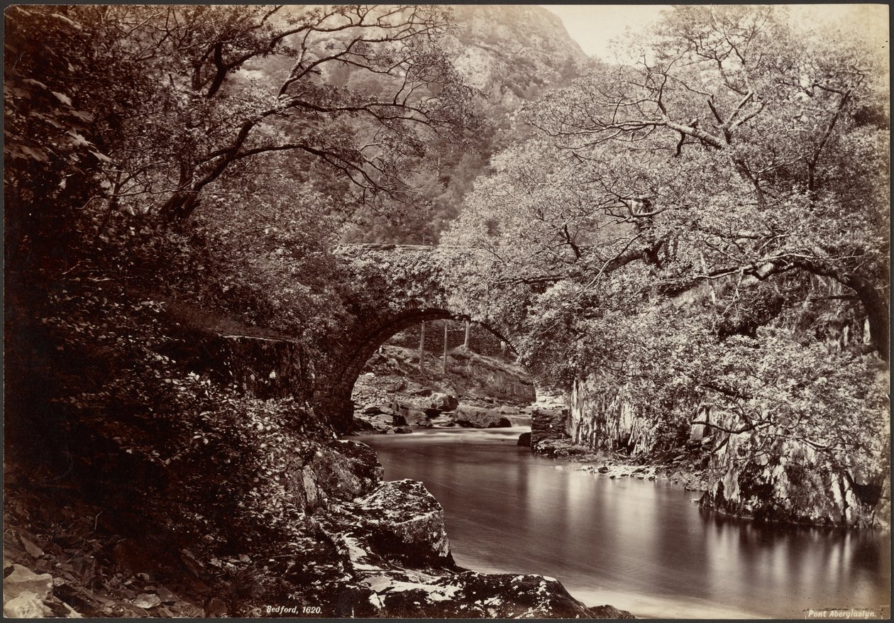 Pont Aberglaslyn av Francis Bedford