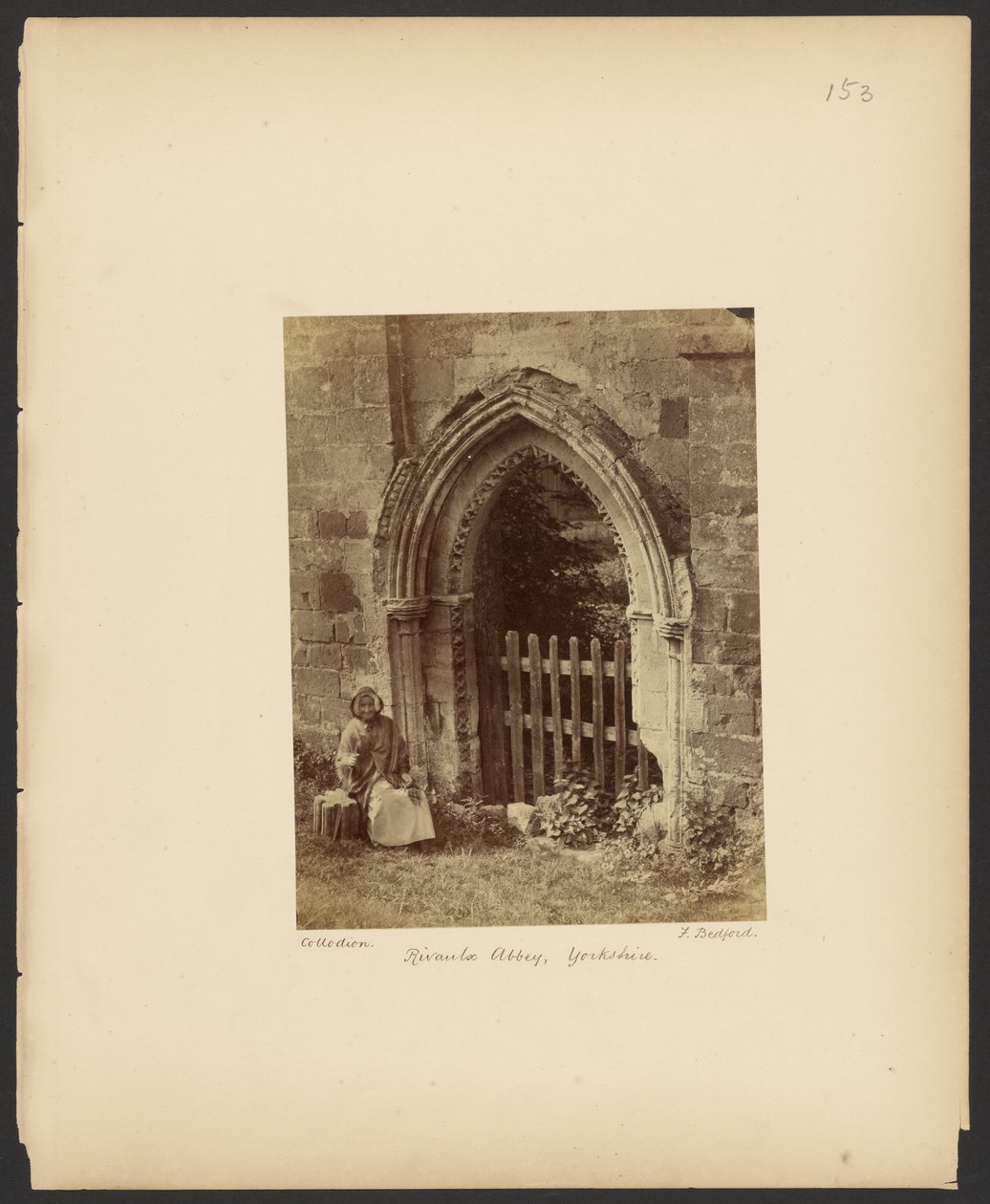 Rievaulx Abbey, Yorkshire av Francis Bedford