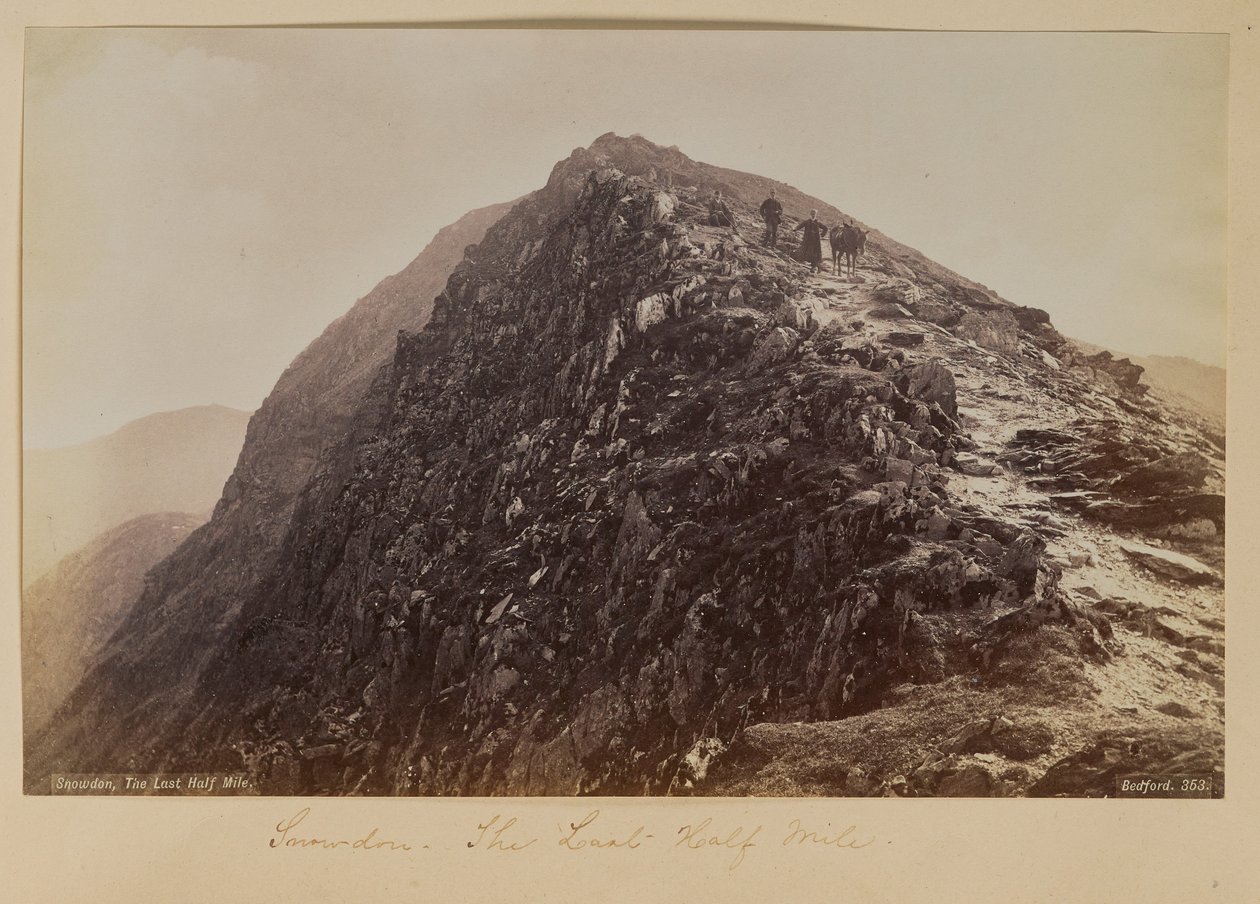 Snowdon - den sista halvmilen av Francis Bedford