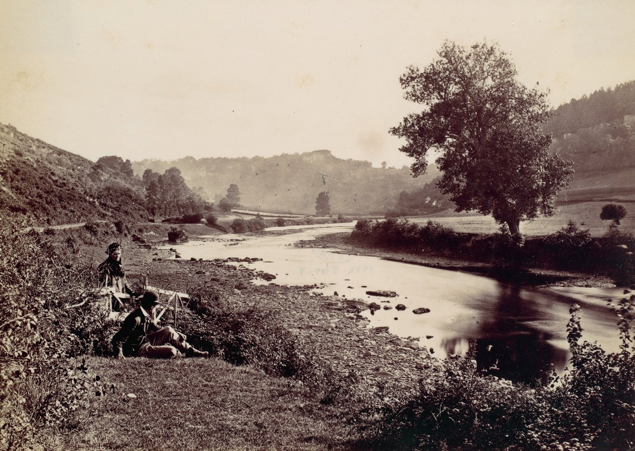 Wye och Symonds Yat. Från Rocklands, 1870-talet. av Francis Bedford