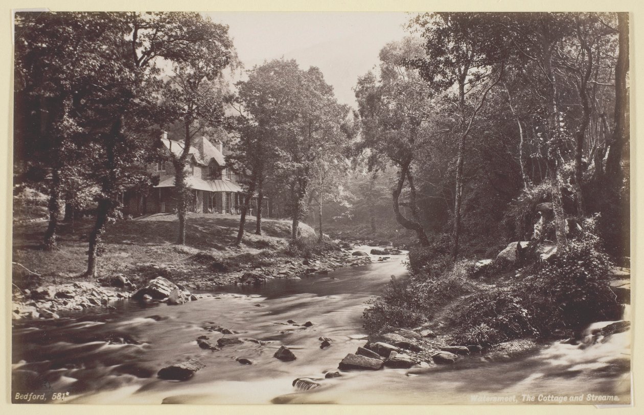 Watersmeet, The Cottage och Streams av Francis Bedford