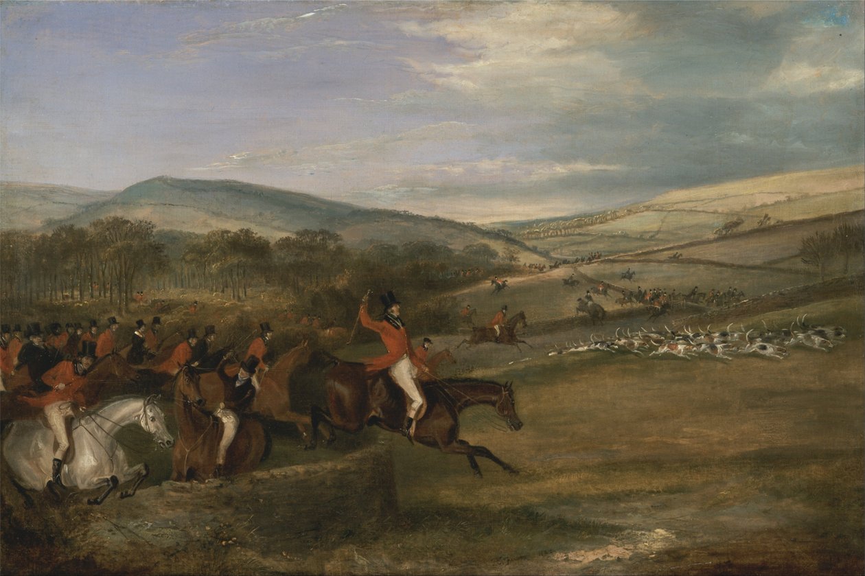 Berkeley-jakten, 1842: Fullt rop av Francis Calcraft Turner