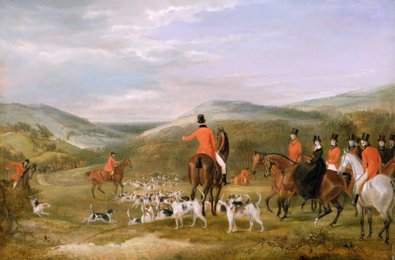 Berkeleyjakten, 1842: Mötet av Francis Calcraft Turner