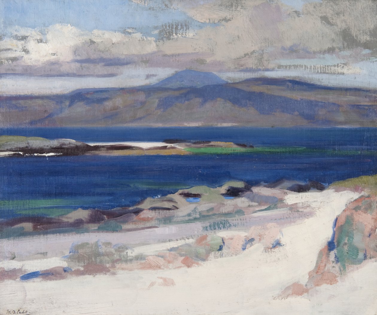 Ben More från Iona av Francis Campbell Boileau Cadell