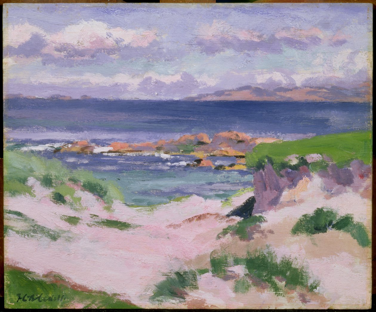 Iona, ca 1920-talet (se 145805 för omvänd målning) av Francis Campbell Boileau Cadell