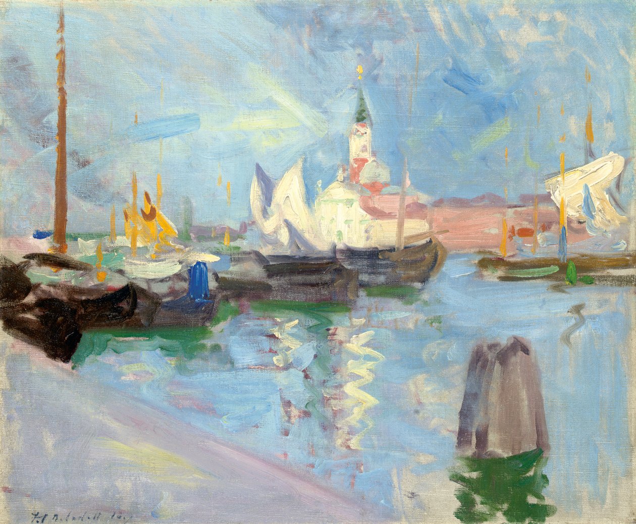 San Giorgio Maggiore, Venedig av Francis Campbell Boileau Cadell