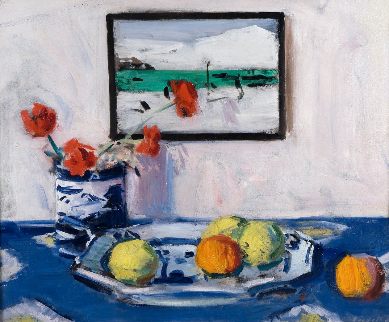Stilleben, ca 1915 (olja på duk) av Francis Campbell Boileau Cadell