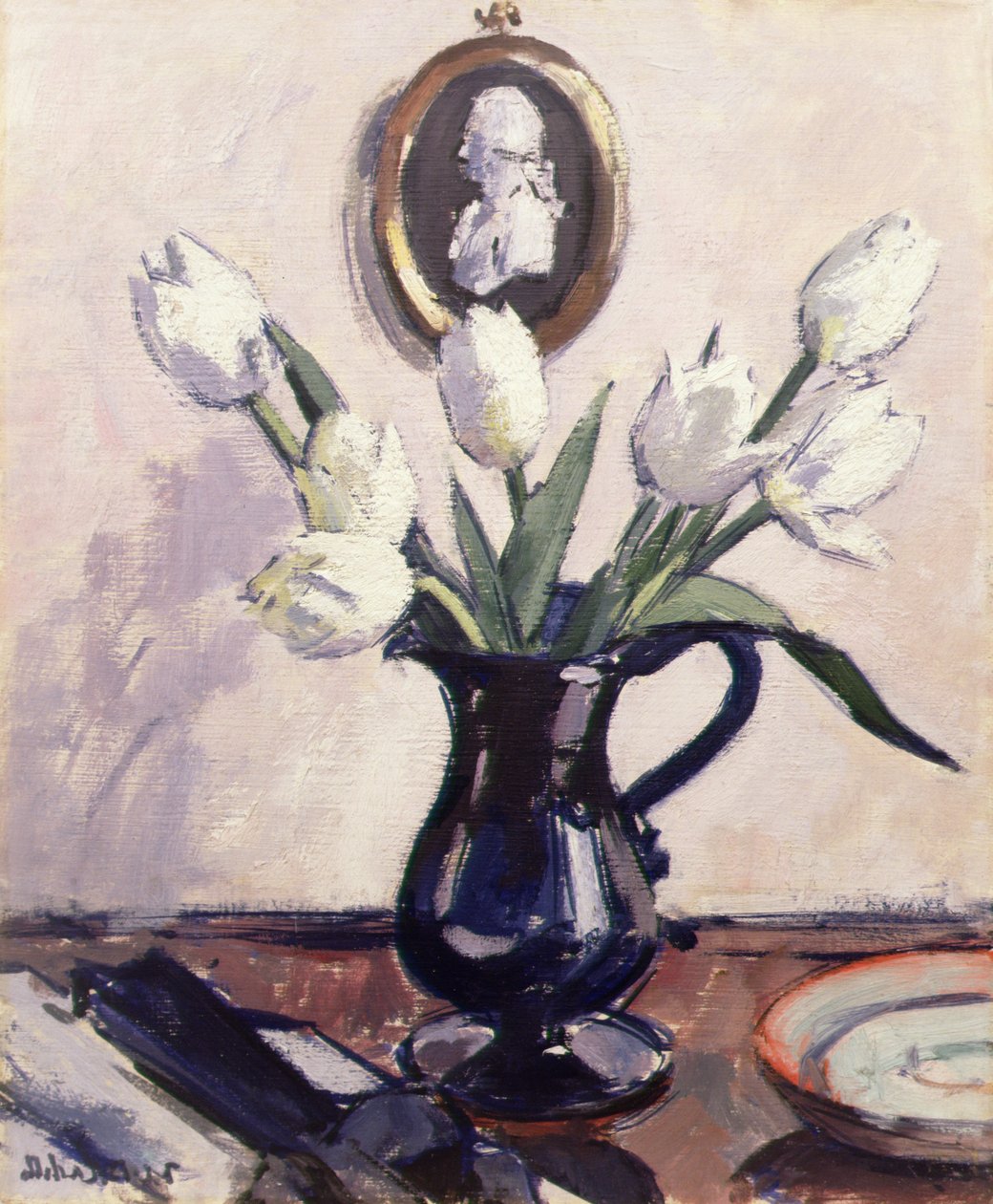 Tulpaner, ca 1920 (olja på panel) av Francis Campbell Boileau Cadell