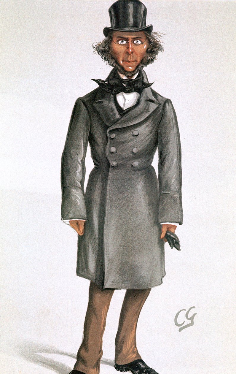 Herbert Spencer, engelsk filosof och sociolog, 1879 av Francis Carruthers Gould