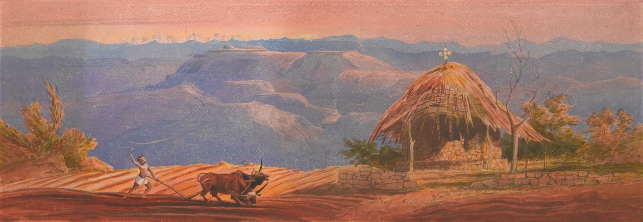 Första utsikten över Magdala av Francis Cornelius James