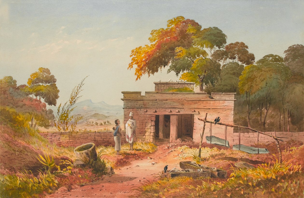 St Michaels kyrka av Francis Cornelius James