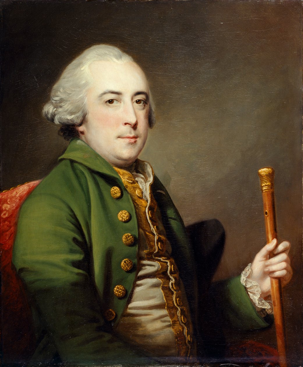 Porträtt av en gentleman ca 1765 (olja på duk) av Francis Cotes