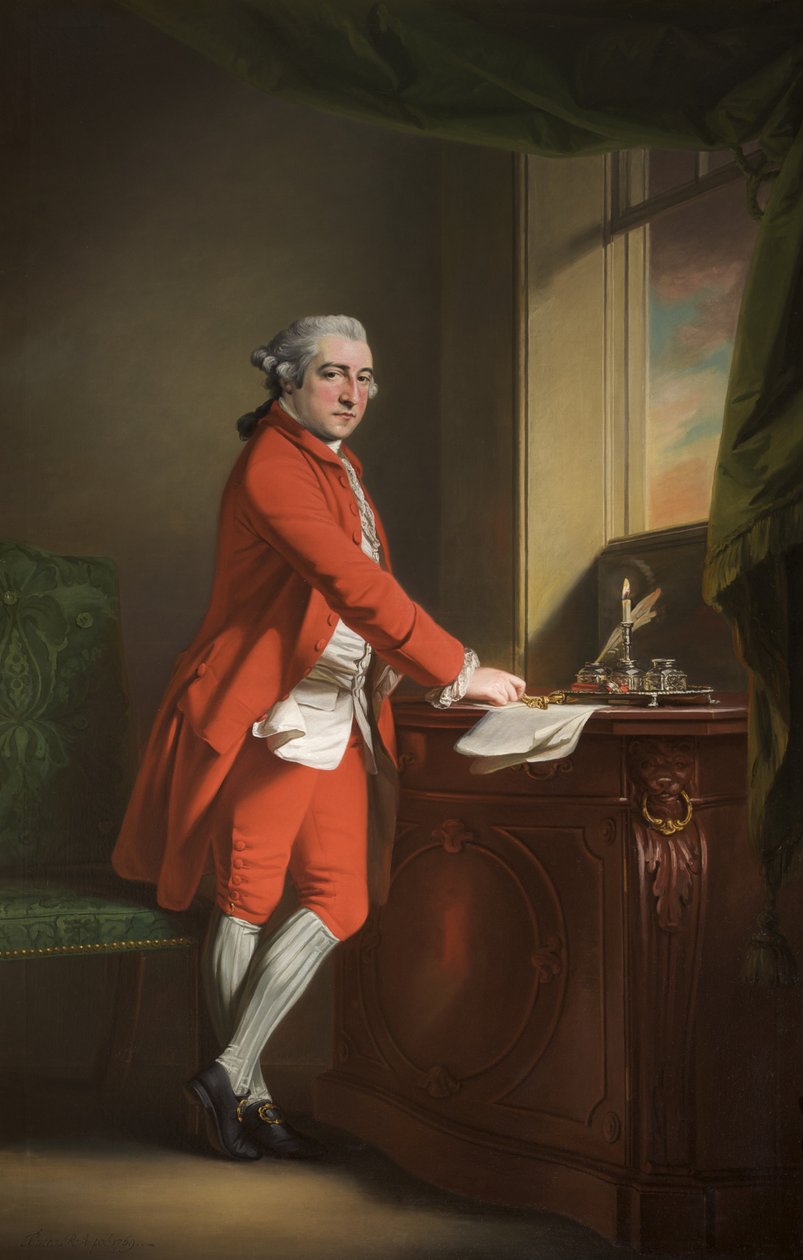 Sir Peter Byrne Leicester, 4:e baronet, 1769 av Francis Cotes