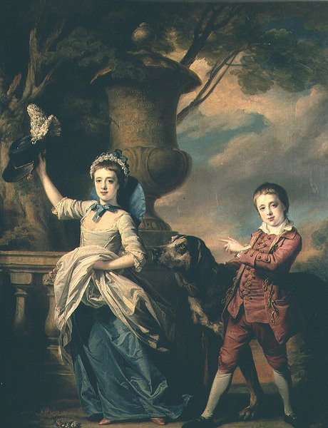 The Children of Sir Edward and Dame Ann Astley, 1767 av Francis Cotes