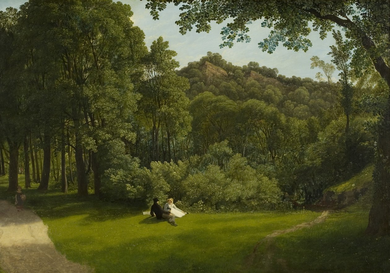 En scen i Leigh Woods, 1822 av Francis Danby