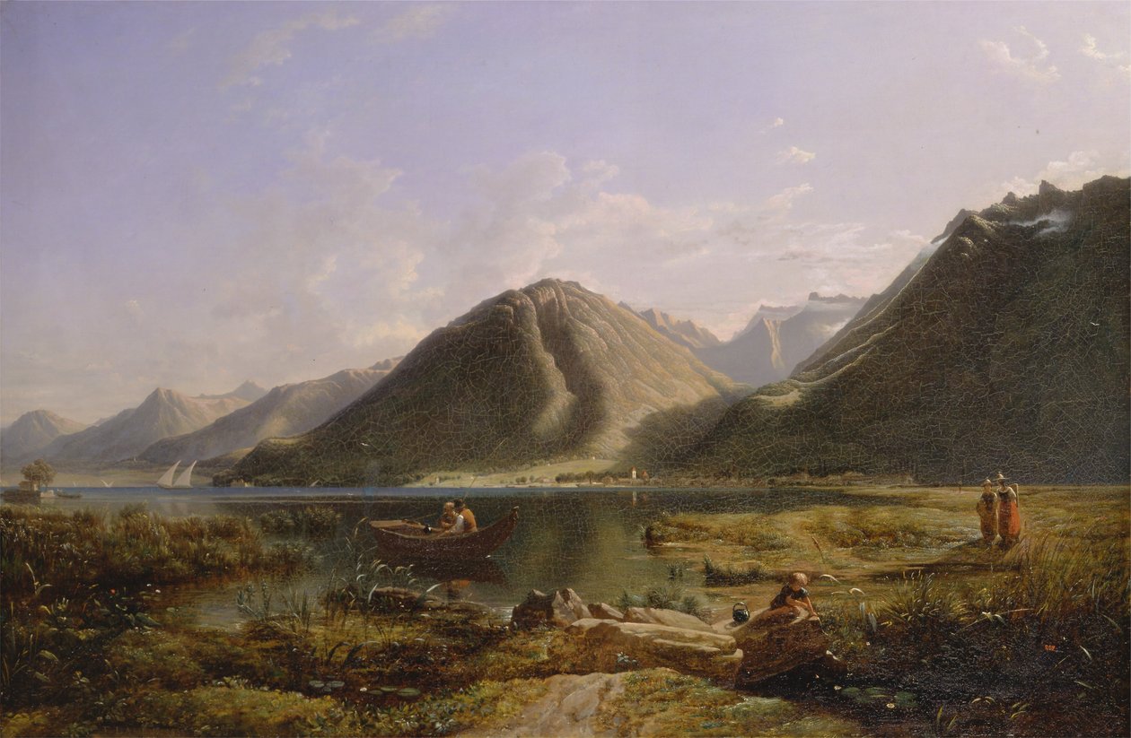 Slutet av Genèvesjön av Francis Danby