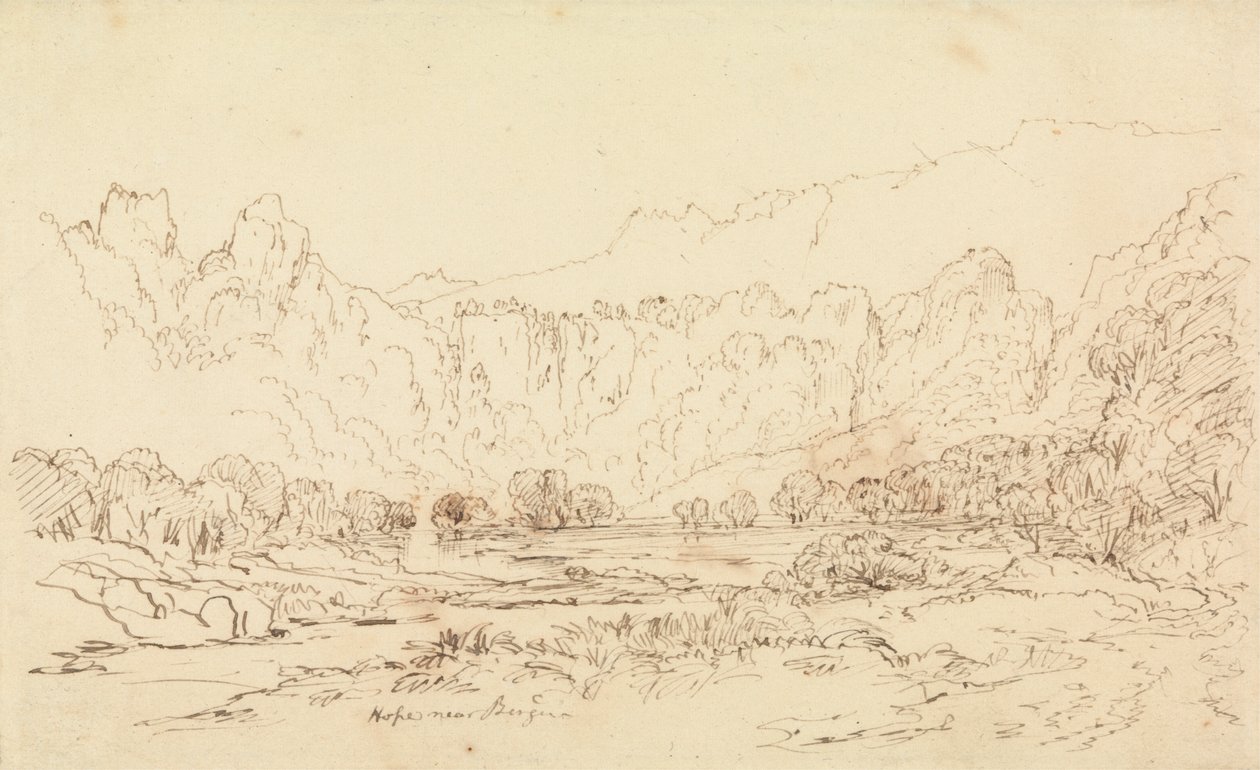 Hope nära Bergen av Francis Danby