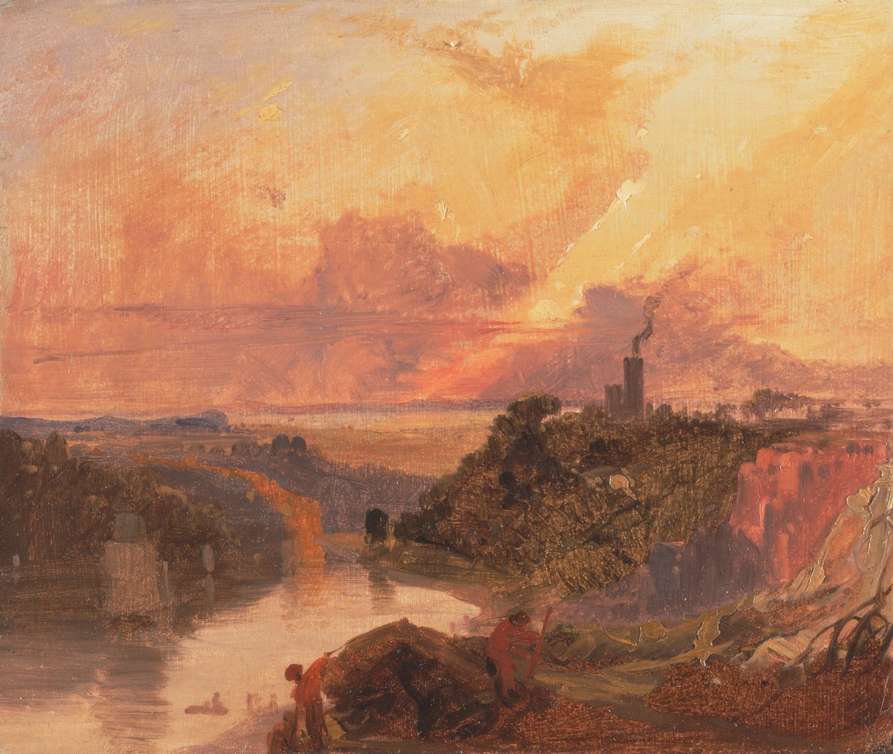 Avon Gorge vid solnedgången av Francis Danby
