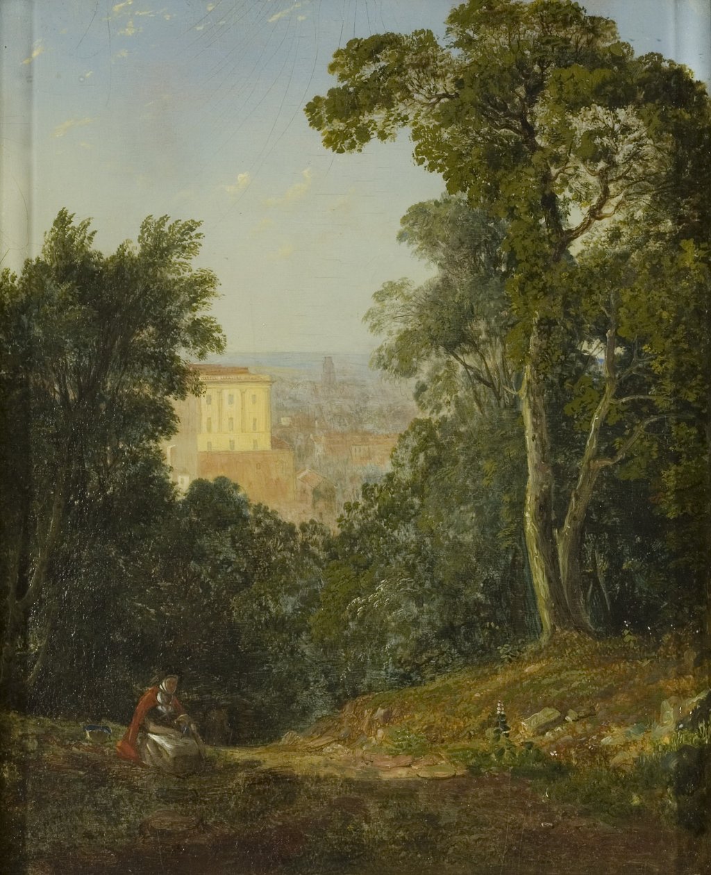 Utsikt över Bristol från Leigh Woods, ca 1822 (olja på panel) av Francis Danby