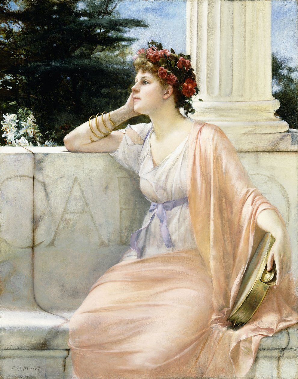 Efter festivalen, 1888 av Francis Davis Millet